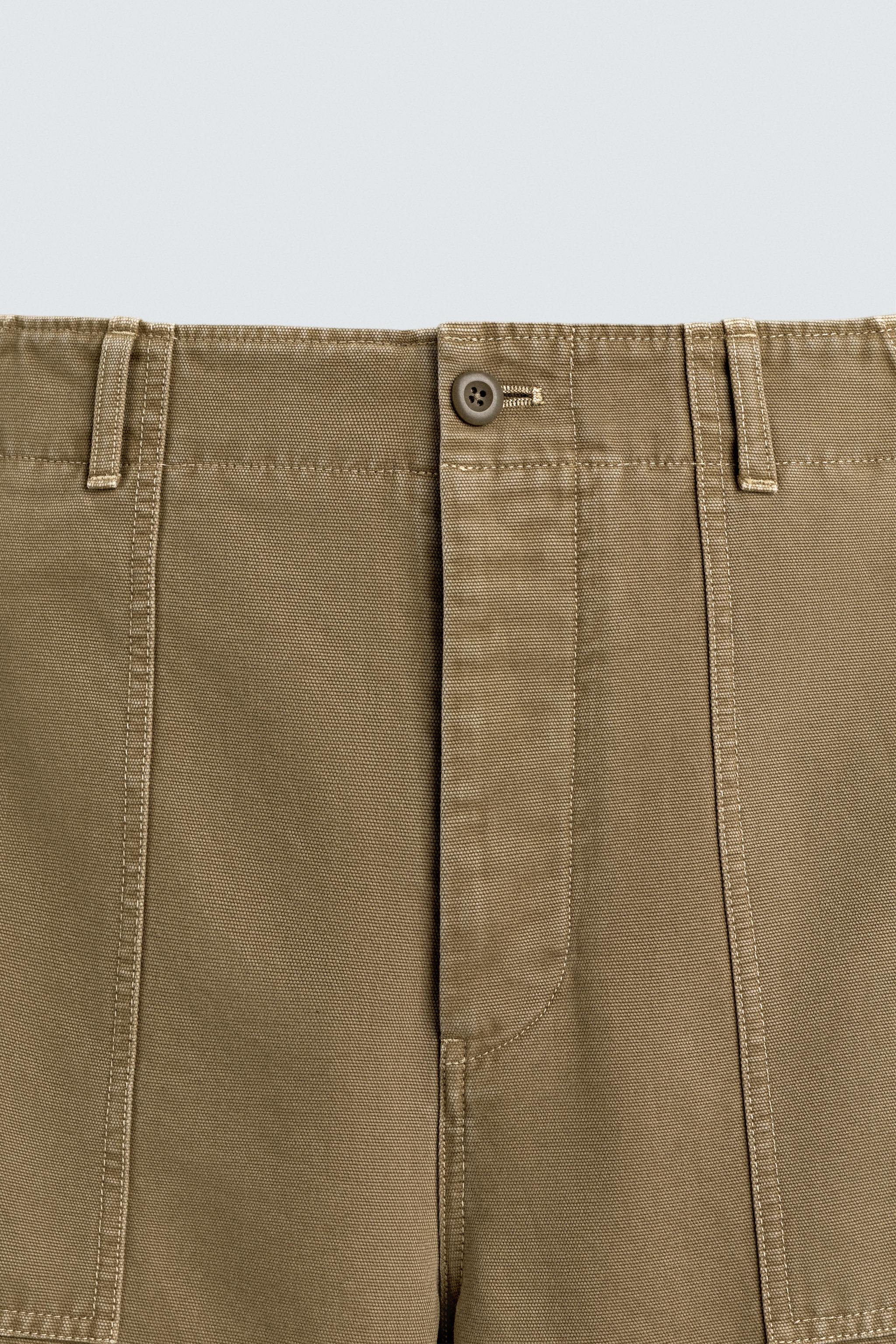 REGULAR FIT PANTS WITH POCKETS
